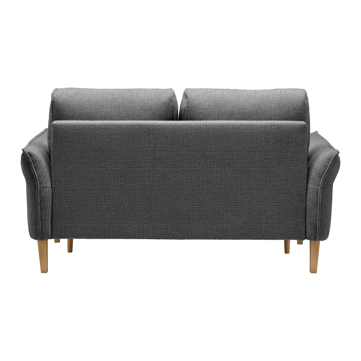 CANAPEA CU 2 LOCURI CUSTOM - crem/antracit, Modern, textil (150/85/92cm) - Mömax