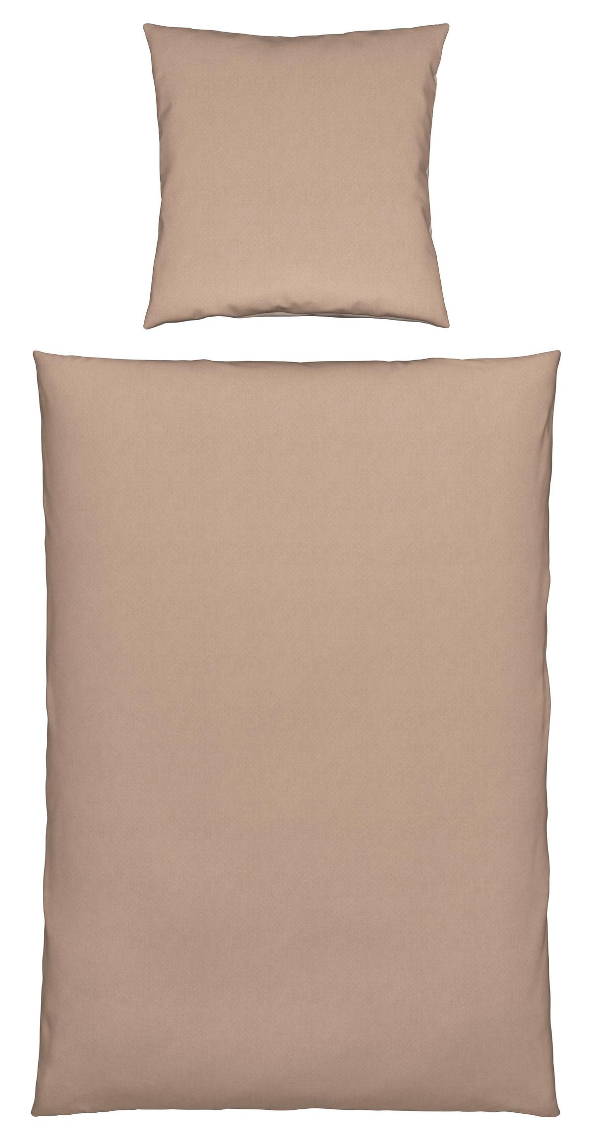 Bettwäsche Charlene in Beige ca. 135x200cm - Beige, KONVENTIONELL, Textil (135/200cm) - Modern Living