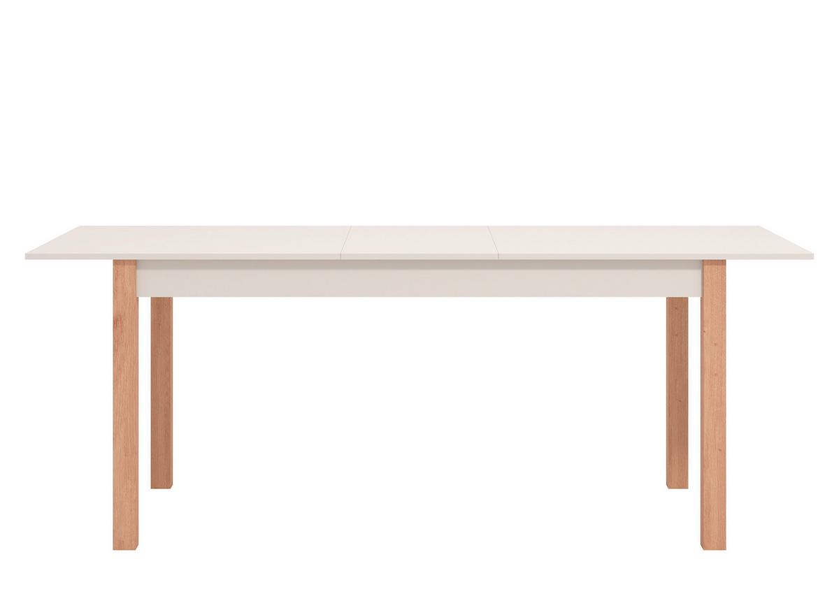 Étkezőasztal Belfort - kasmírszínű/Artisan tölgy, Modern, faalapú anyag (160-200/77/80cm)