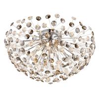 KRISTALL-DECKENLEUCHTE 64135D1C  KATRINA - Klar/Chromfarben, Konventionell, Glas/Metall (60/32,5cm) - Globo