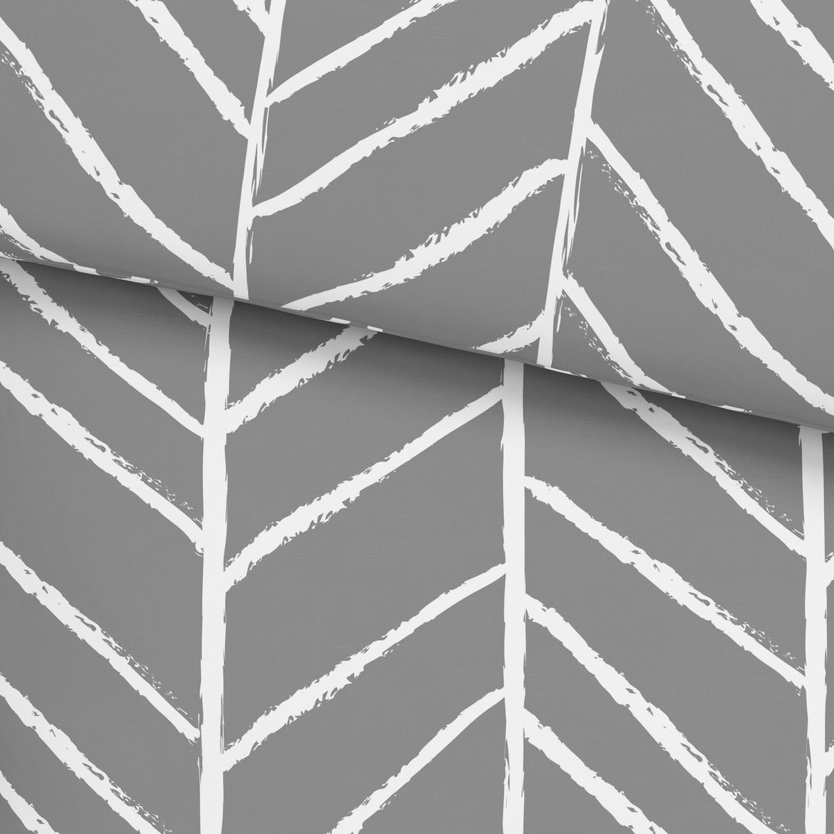 Posteljina Marble 140x200/60x80 Cm - siva, Konvencionalno, tekstil (140/200cm) - Modern Living