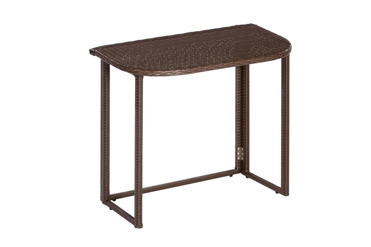 Vrtni Set Lambada, Temno Rjava, Z Blazino, 2-Delni - rjava, Konvencionalno, kovina/umetna masa - Gardenson