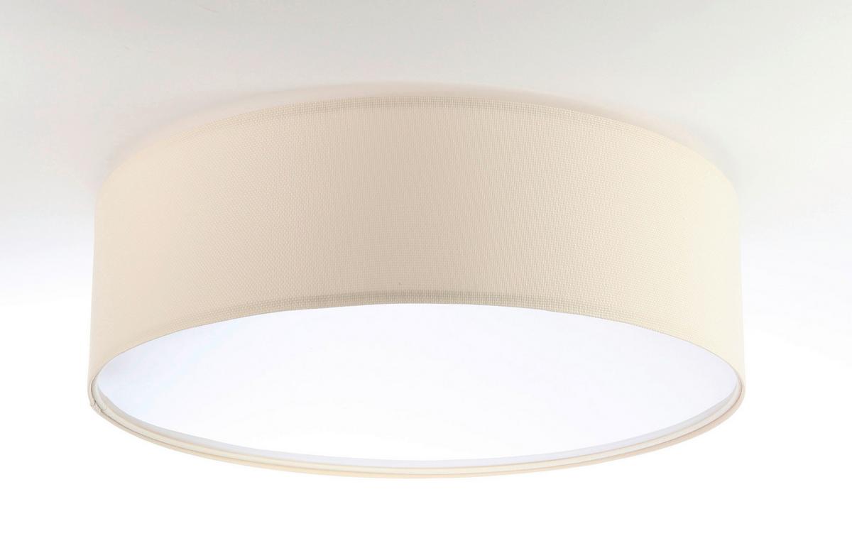 LAMPA SUFITOWA 090-211-50 LUMI LIGHT - kremowy, Design, tworzywo sztuczne/metal (50/20cm)