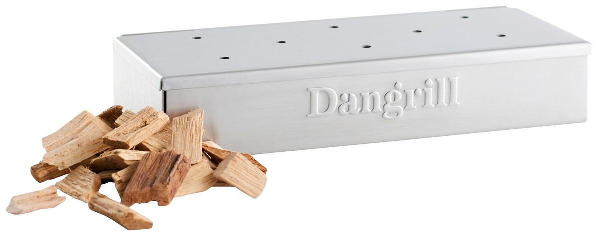 Räucherbox Oil Green in Grau - Grau, Metall (9,5/23/3,8cm)