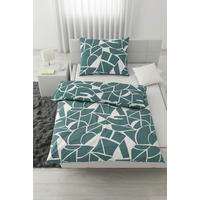 Lenjerie de pat Axel, cca. 140x200/50x70 cm - albastru/alb, Modern, textil (140/200cm) - Mömax