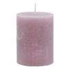 Stumpenkerze Lia in Mauve - Violett, MODERN (6,8/9cm) - Premium Living