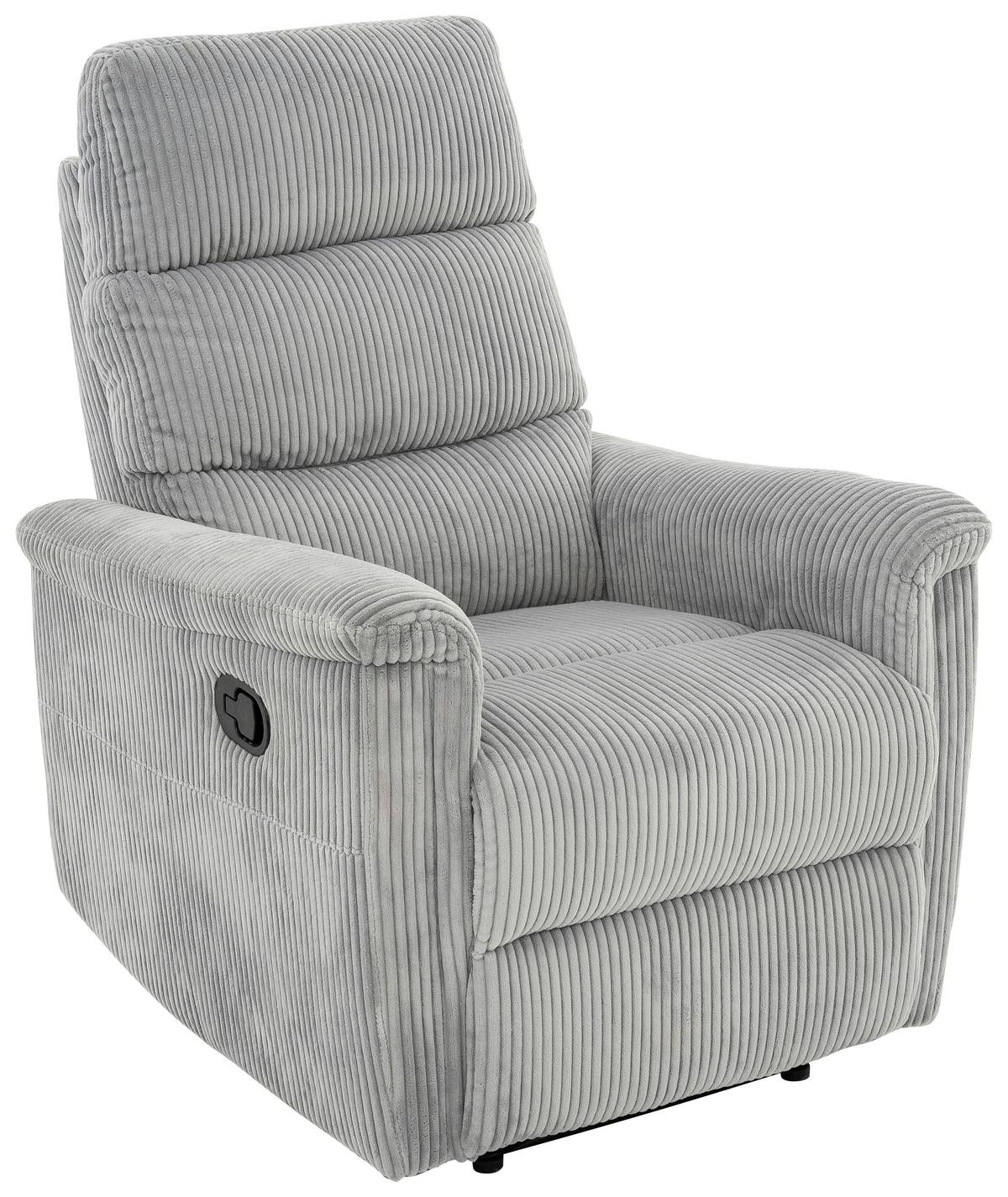 Počivalnik Xeno, Svetlo Siva - črna/svetlo siva, Design, kovina/umetna masa (78/108/89cm) - Livetastic