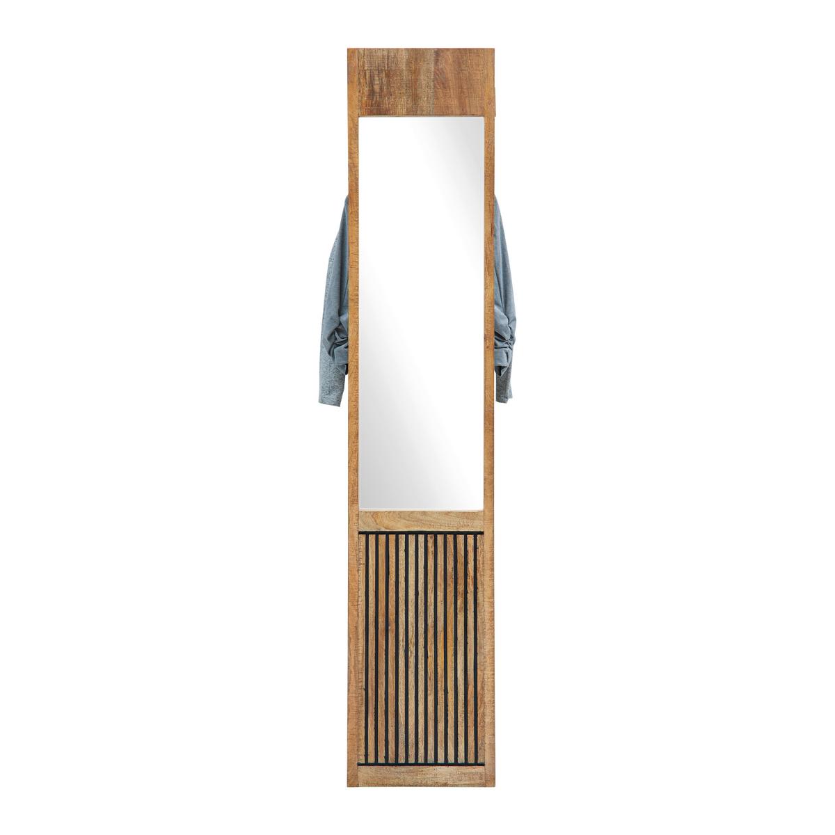 Garderobenpaneel Everest Naturfarben - Naturfarben, Natur, Holz (40/200/47cm) - Mömax