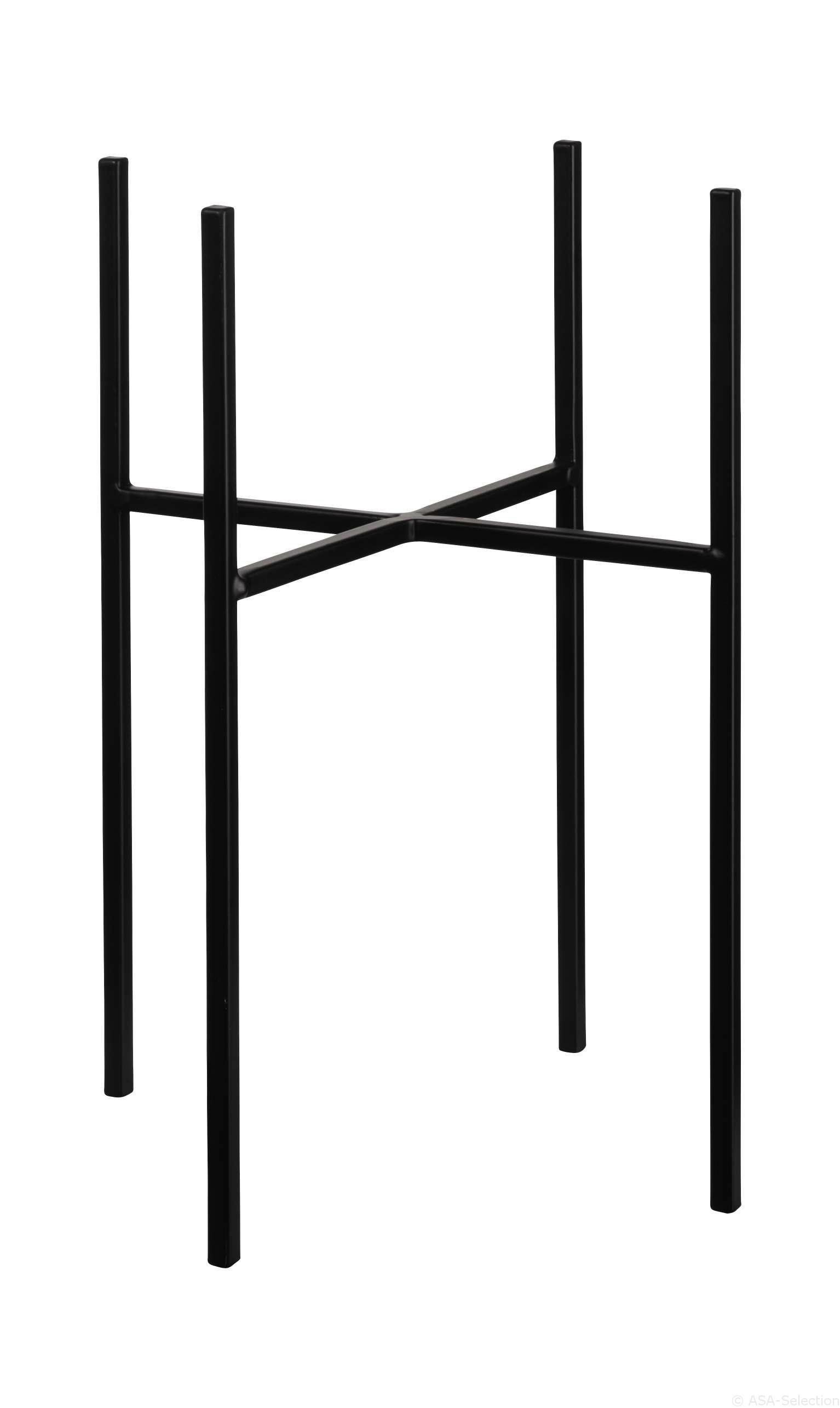 STOJAK NA KWIATY 99072950 - czarny, Basics, metal (17,6/17,6/32,1cm) - ASA