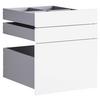 LÅDSET UNIT -BASED- - vit, Modern, trämaterial (45,3/50,3/47cm) - Based