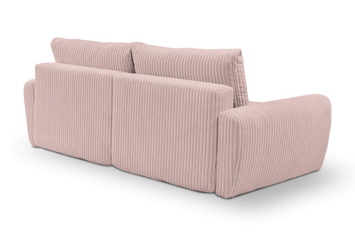 Trosjed Na Razvlačenje Mevi - ružičasta, Moderno (240/72-90/120cm) - Modern Living