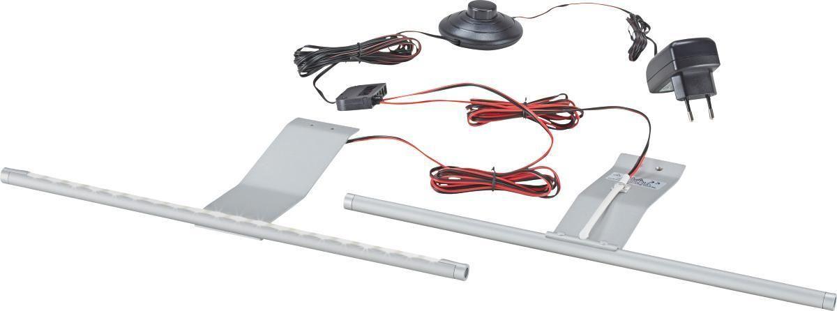 LED-Dekoleuchte Zubehör Fresh max. 6,0 Watt - Silberfarben, Kunststoff (35/6/17cm) - Premium Living