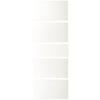 FRONTPANEL UNIT -BASED- - vit högglans, Modern, trämaterial (90cm) - Based