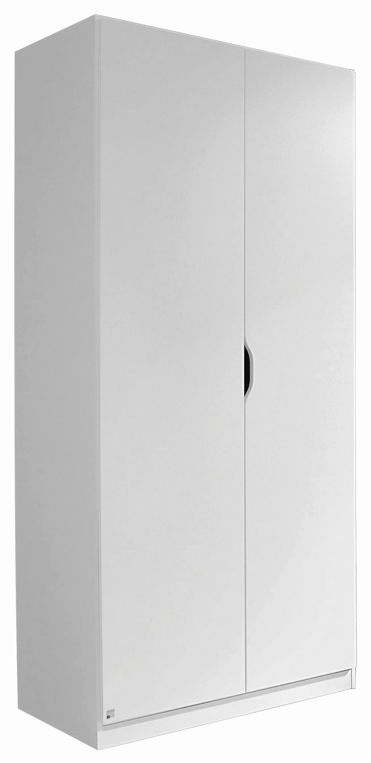 DULAP USI ROTATIVE FREISING - alb, Modern, material pe bază de lemn (91/197/54cm) - Modern Living