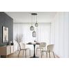 HÄNGLAMPA DRATO - svart/guldfärgad, Modern, metall (39/34/120cm) - Mömax