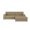 Kutna Garnitura Karl - crna/taupe, Moderno, tekstil/plastika (287/169cm) - Modern Living