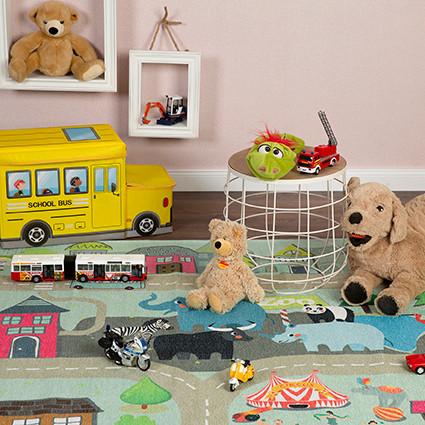 Kinderteppich my Torino Kids Multicolor ca. 120x170cm - Multicolor, Trend, Textil (120/170cm) - Obsession
