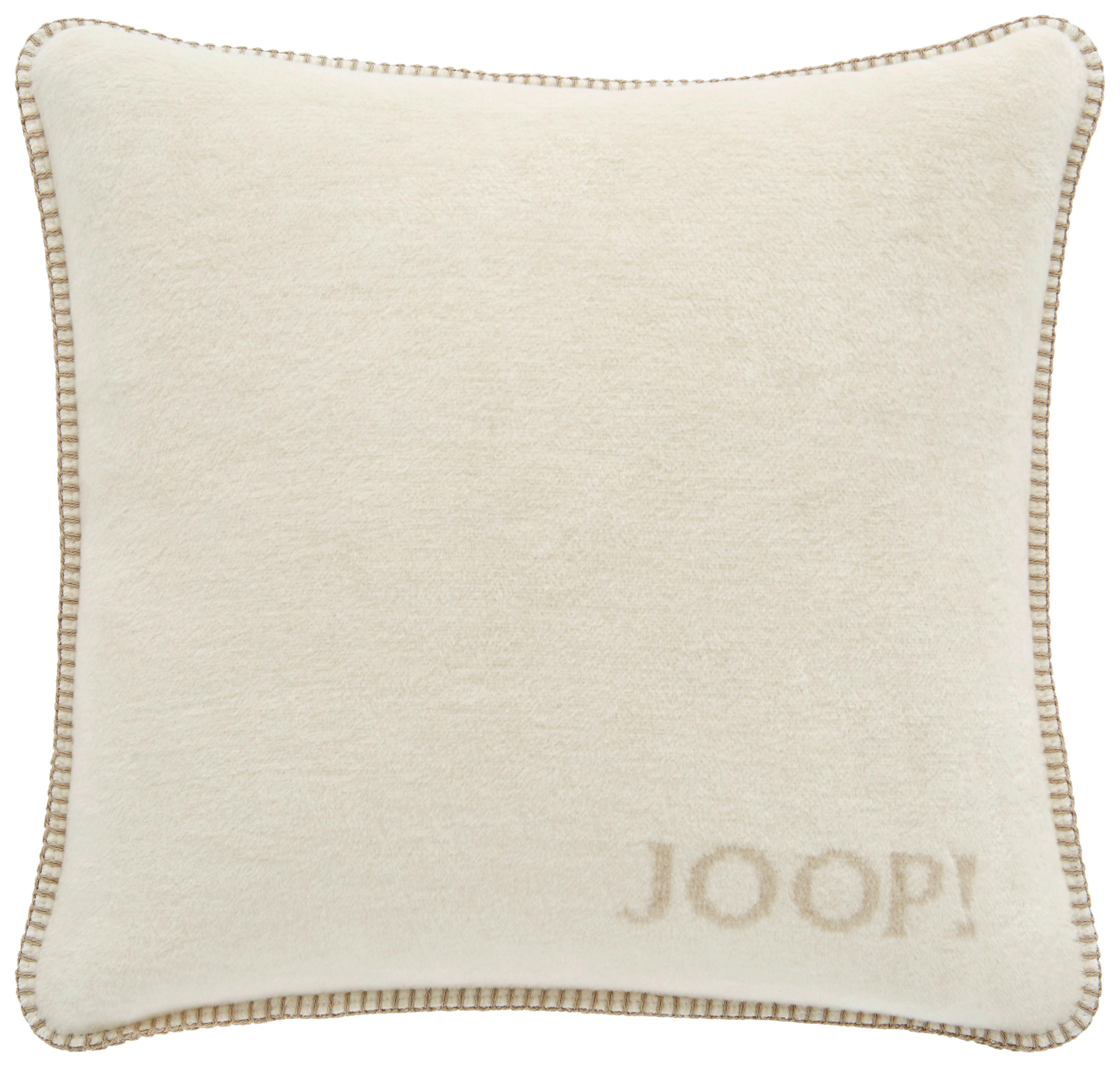 POSZWA NA PODUSZKĘ JOOP! UDF MELANGE - kolor piaskowy, Konventionell, tkanina (50/50cm) - Joop!