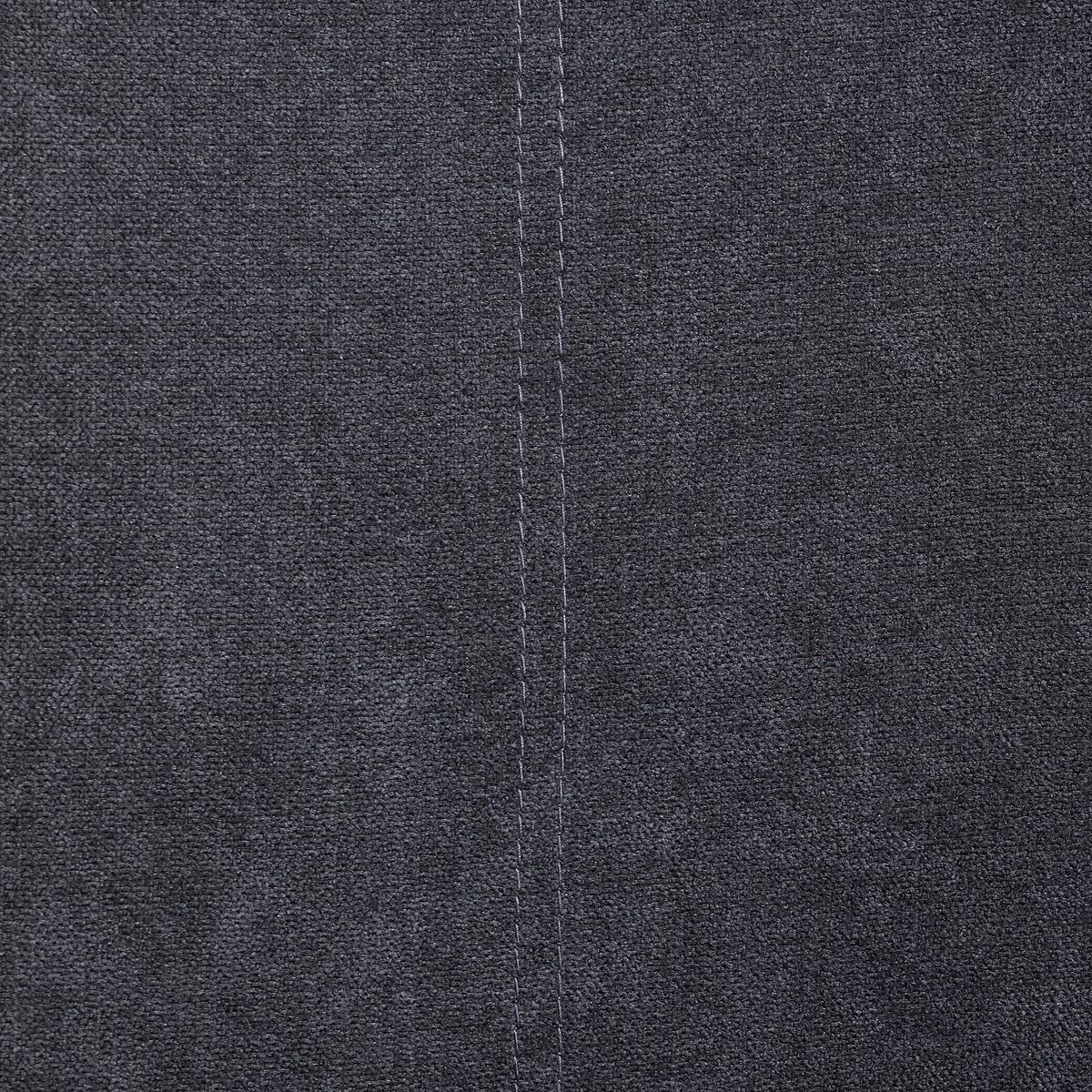KRZESŁO NA PŁOZIE MAXL - antracytowy/czarny, Basics, metal/drewno (44/99/63cm) - MID.YOU