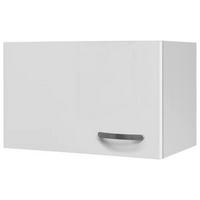 Kuhinjska Zgornja Omarica Alba, Bela, Š. 60 Cm - barve nerjavečega jekla/bela, Moderno, kovina/leseni material (60/32/32cm) - FlexWell