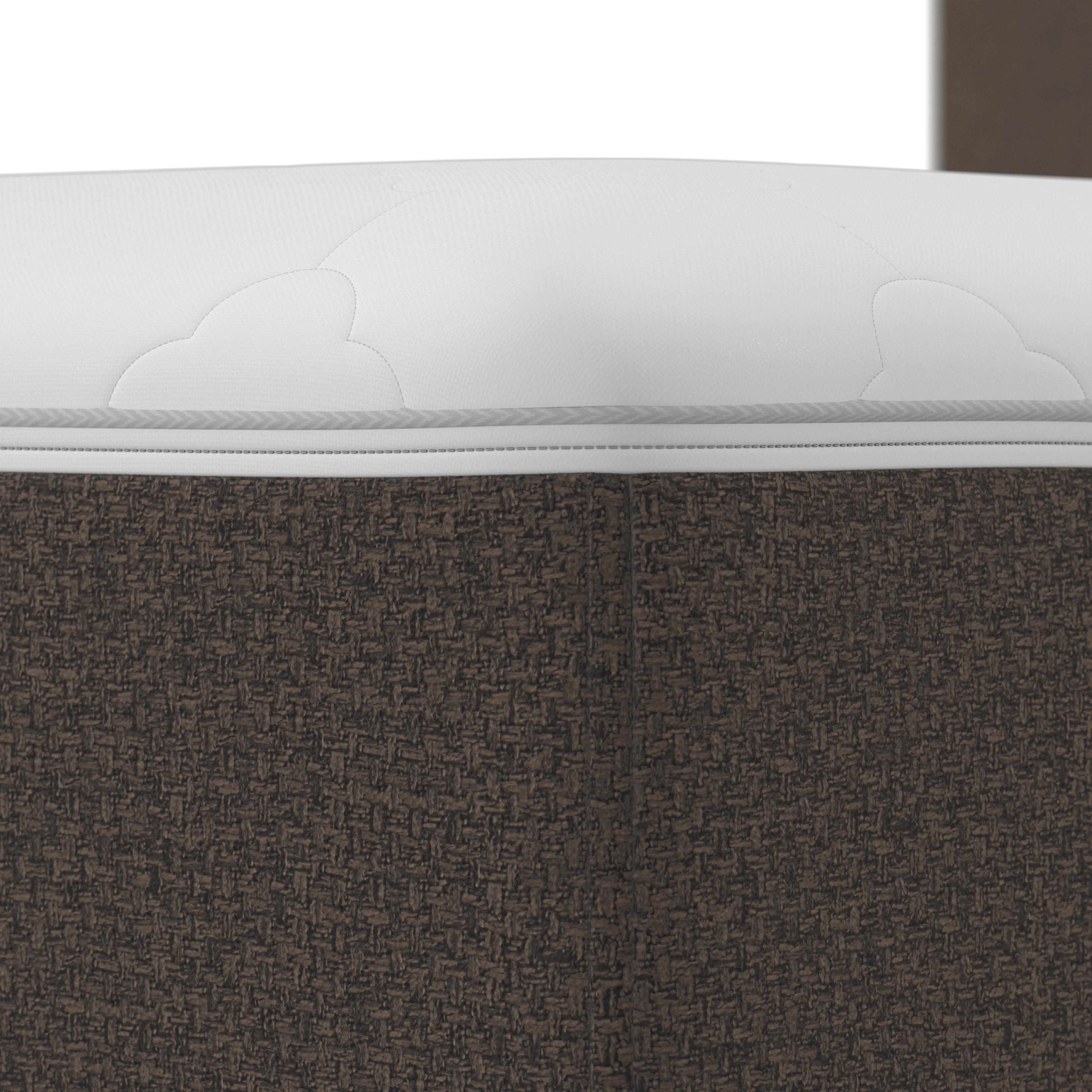 Boxbett Marco ca. 160x200 cm Braun - Schwarz/Braun, MODERN, Holz/Kunststoff (160/200cm) - Bessagi Home