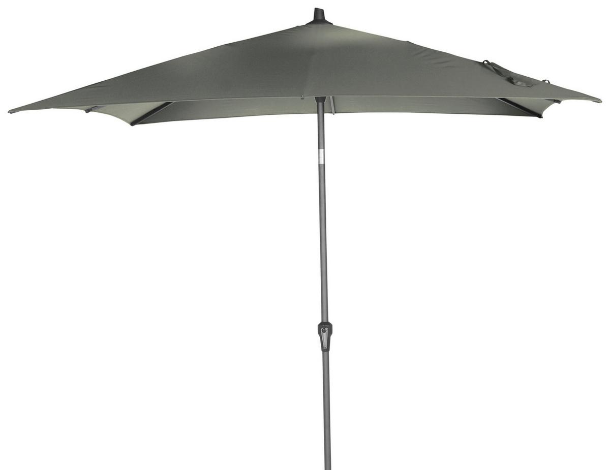 Sonnenschirm BHT: 250x258x250 cm Anthrazit/Olivgrün - Anthrazit/Olivgrün, KONVENTIONELL, Textil/Metall (250/250cm) - Siena Garden