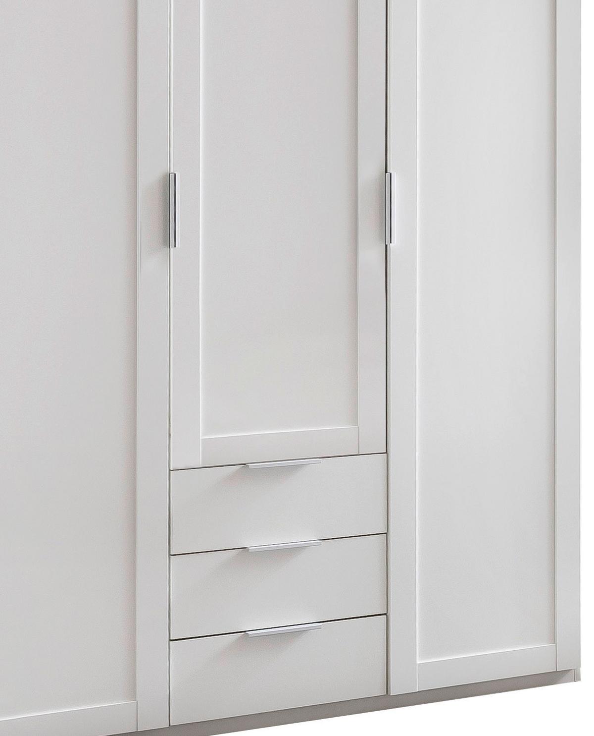 Ormar S Klasičnim Vratima Nadja - srebrne boje, Konvencionalno, drvni materijal (135/210/58cm) - Modern Living