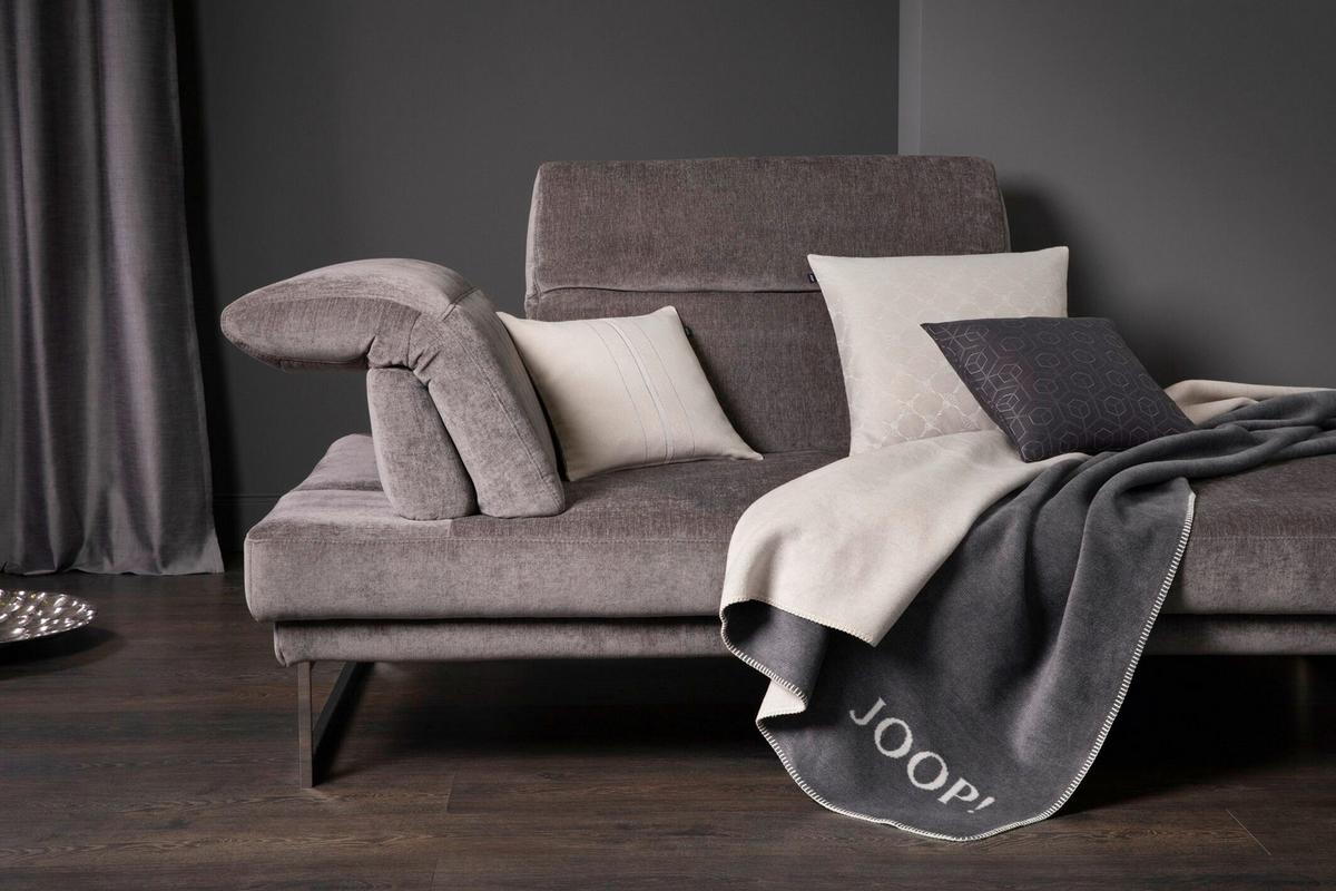 POSZEWKA NA PODUSZKĘ J-RIBBON JOOP! - beżowy/kremowy, Design, tkanina (40/40cm) - Joop!