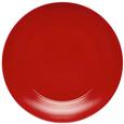 Speiseteller Sandy in Rot aus Keramik - Rot, KONVENTIONELL, Keramik (26,8/2,42cm) - Mömax modern living