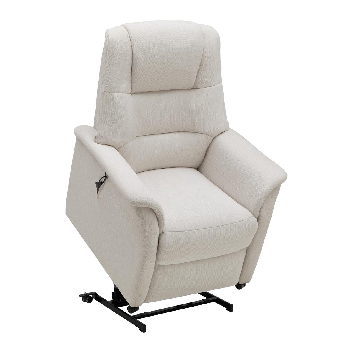 Relaxsessel Garda Creme - Creme, MODERN, Textil (85/110/85cm)