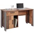Pisalna Miza Baghira - temno siva/črna, Moderno, kovina/umetna masa (126,5/73,5/60cm) - Premium Living Pisalna Miza Baghira - temno siva/črna, Moderno, kovina/umetna masa (126,5/73,5/60cm) - Premium Living
