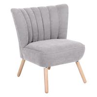 SESSEL ALESSANDRO - Silberfarben/Buchefarben, Design, Holz/Textil (70/80/66cm) - Max Winzer