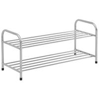 Regal Za Čevlje Rogger 2, Srebrna - srebrne barve, Moderno, kovina (82/38/33cm)