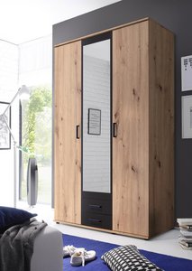 Kleiderschrank Eichefarben 'Chicago' online kaufen ➤ mömax Kleiderschrank Eichefarben 'Chicago' online kaufen ➤ mömax