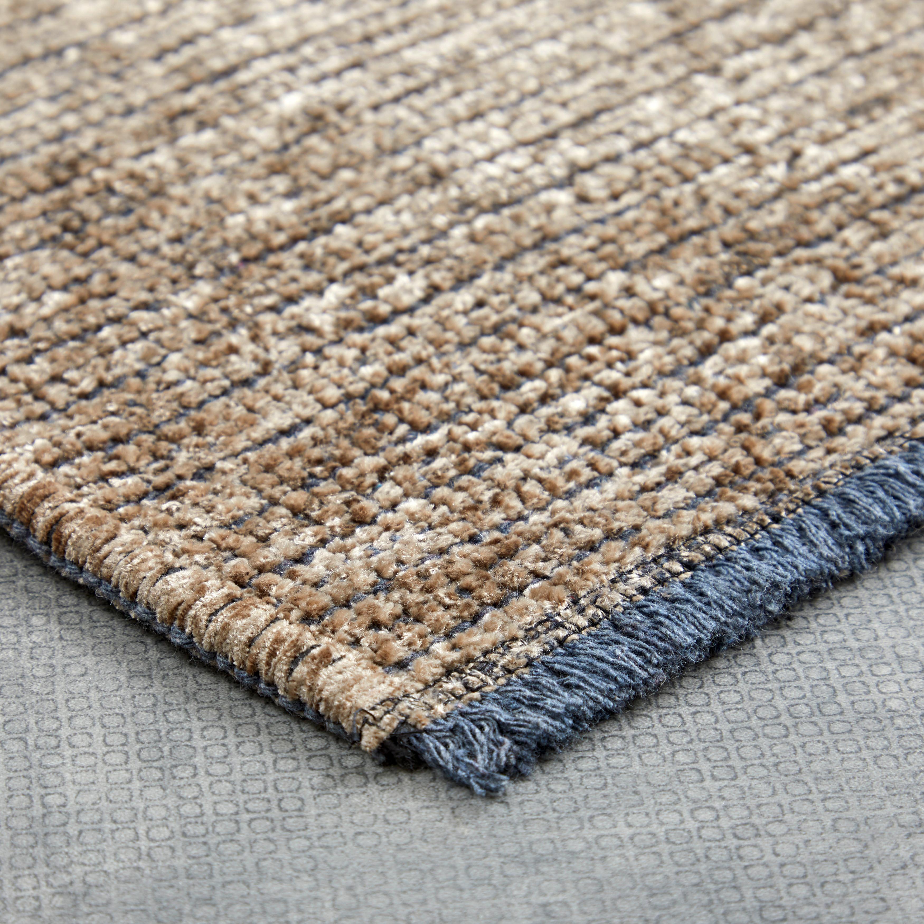 VÄVD MATTA SILKE 1 - brun, Romantik / Lanthus, textil (80/150cm) - Mömax