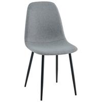 Stolica Maria Ii - siva/svijetlo siva, Moderno, metal/tekstil (44/86/63,5cm) - Best Price