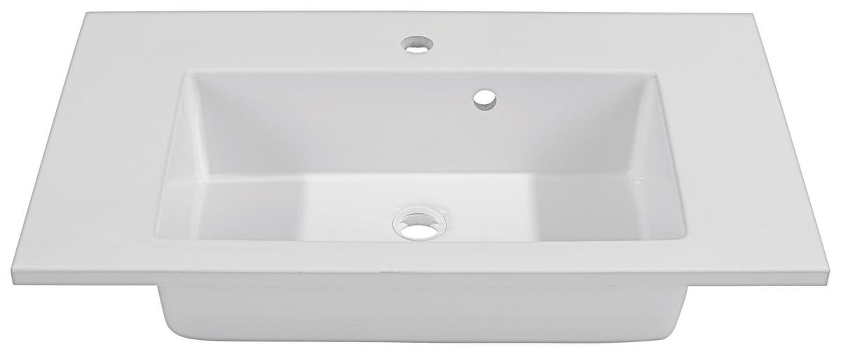 Umivaonik Denia - bijela, Moderno (75/16/46cm)