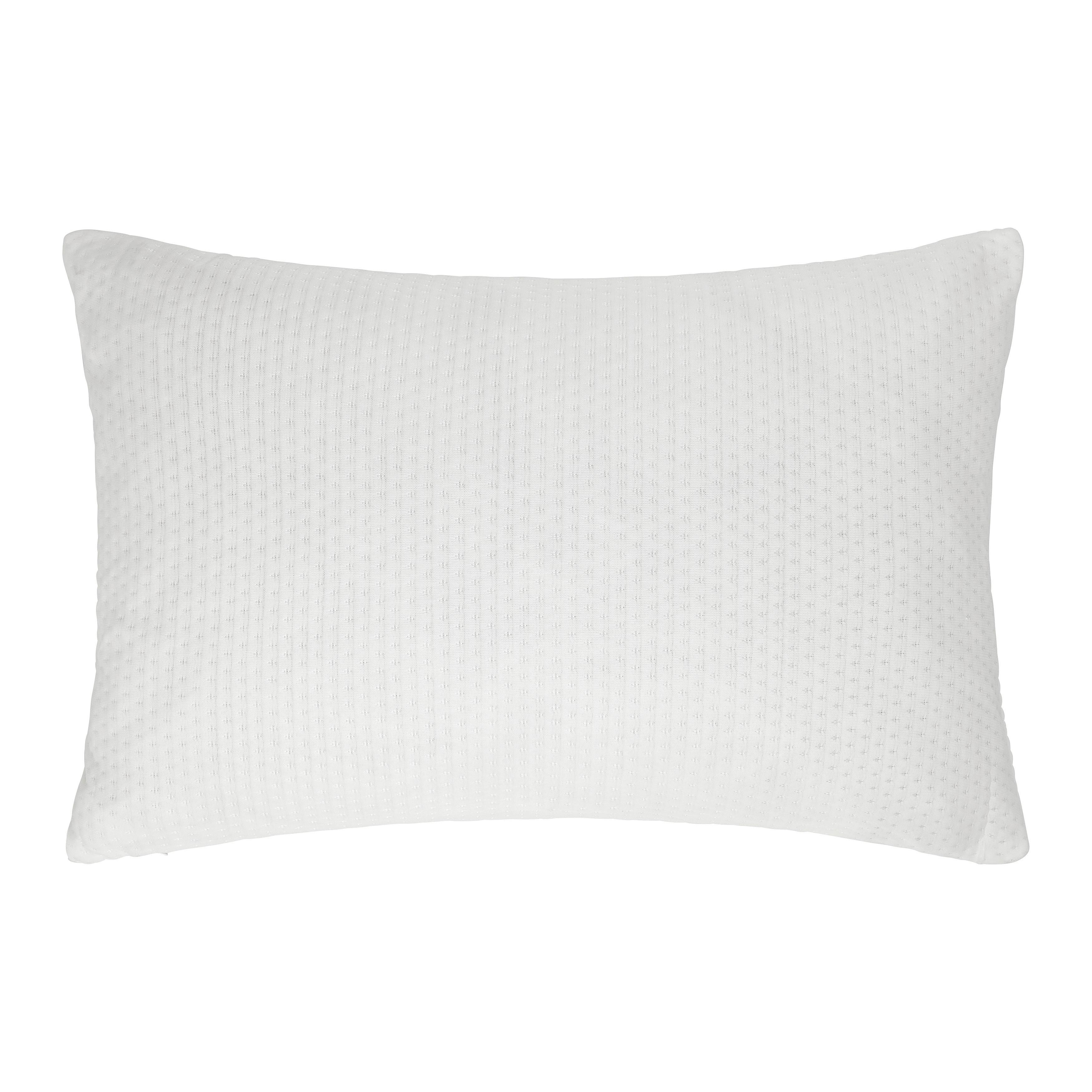 Nackenkissen Juliette Weiss ca. 40x60cm - Weiss, Konventionell, Textil (40/60cm) - Based