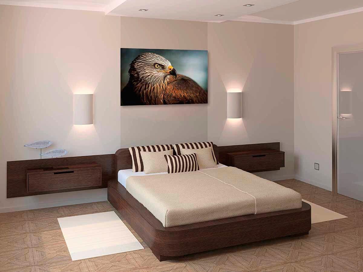 GLASBILD BRIGHT-WINGS-17-148X98-GLS-MOZ - Multicolor, Basics, Glas (148/98/10cm)