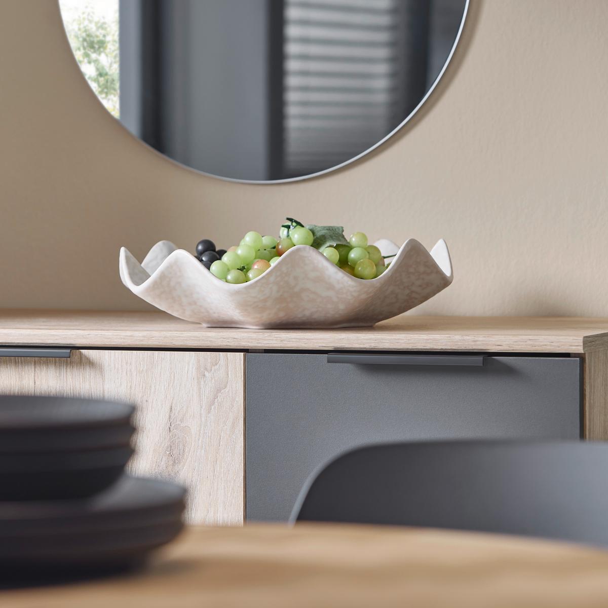 Fructieră Betty cca. 32 cm - crem, Modern, ceramică (32,5/8cm) - Mömax