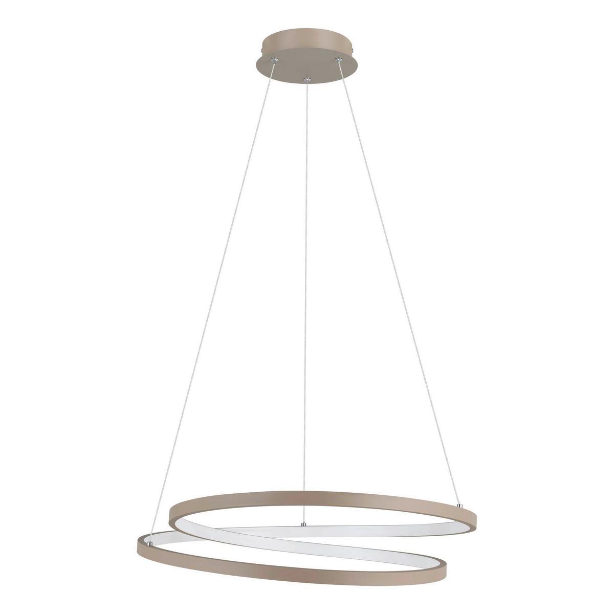 LAMPA WISZĄCA LED 901139 RUOTALE - biały/kolor piaskowy, Design, tworzywo sztuczne/metal (55/150cm) - Eglo