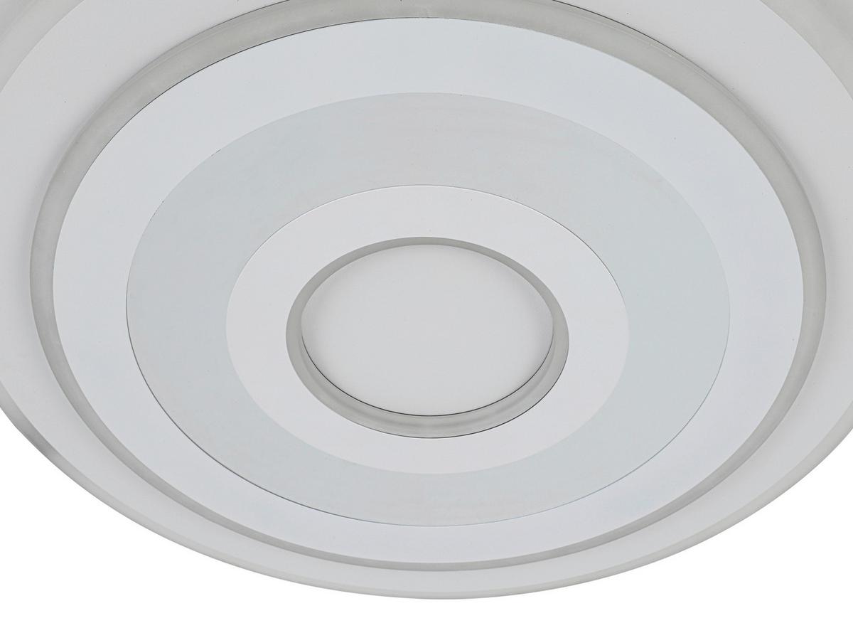 Plafonieră cu LED Birtu - alb, Modern, plastic/metal (49/4,3cm) - Mömax