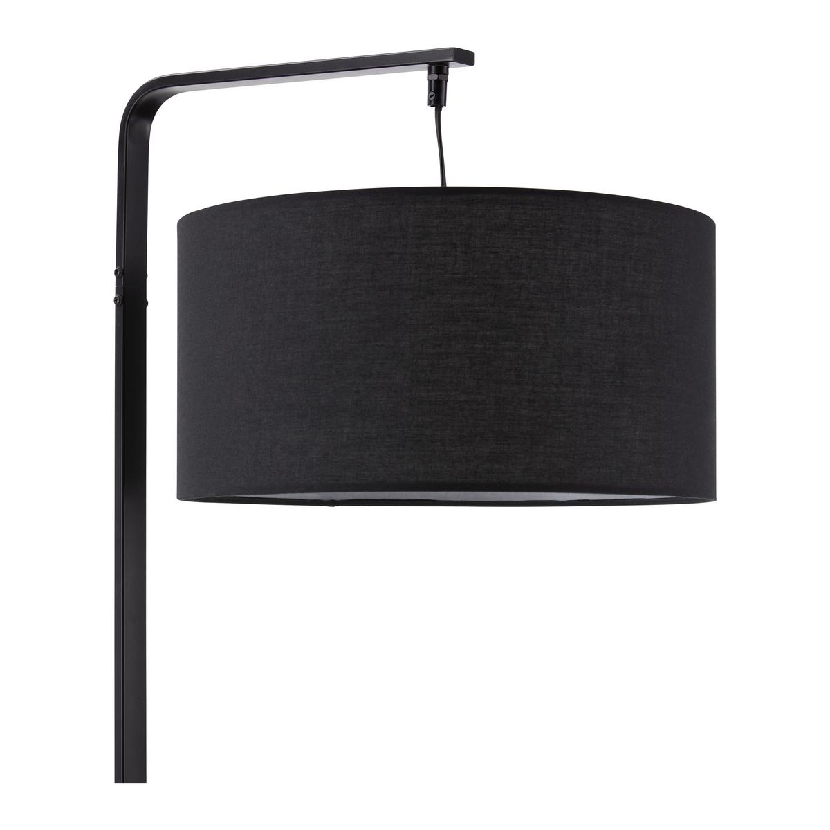 LAMPA STOJĄCA ALARA - czarny, Modern, kamień/metal (45/35/170cm) - Bessagi Home