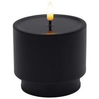 Lumânare LED Belly - albastru/verde, Modern, plastic/metal (9/8,5cm) - Mömax