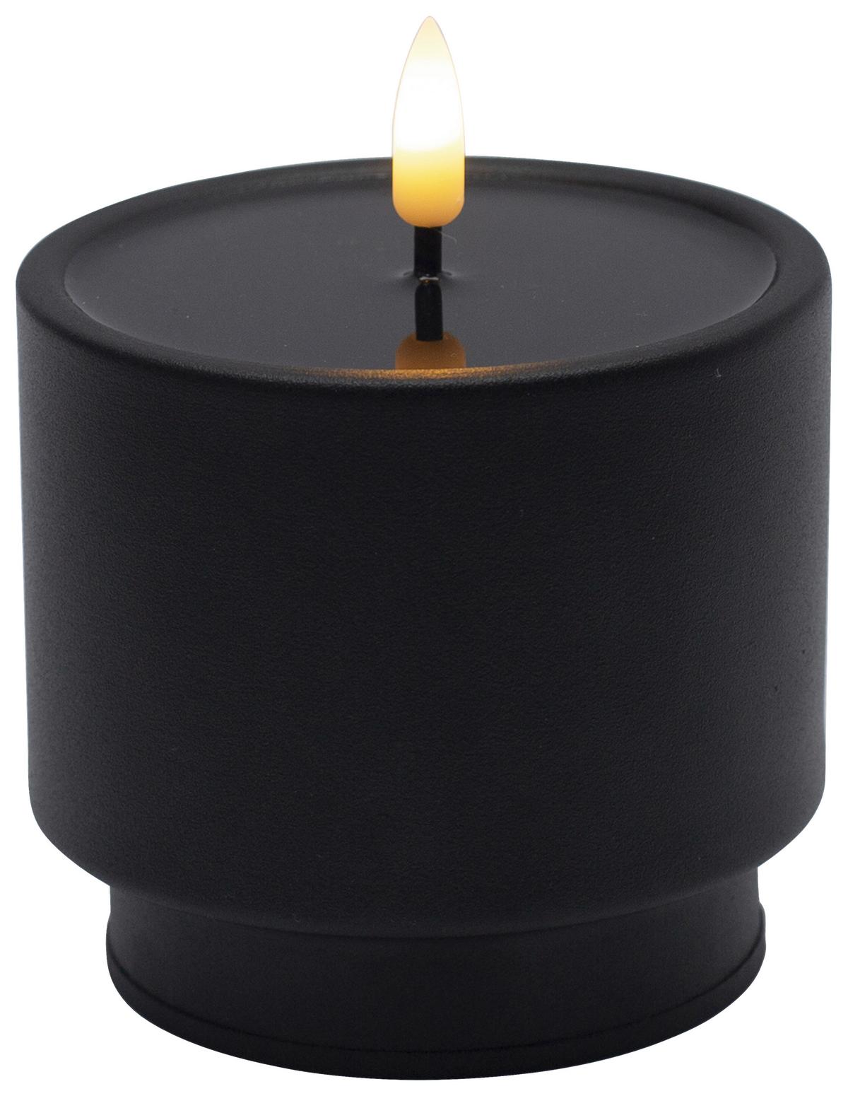 Lumânare LED Belly - albastru/verde, Modern, plastic/metal (9/8,5cm) - Mömax