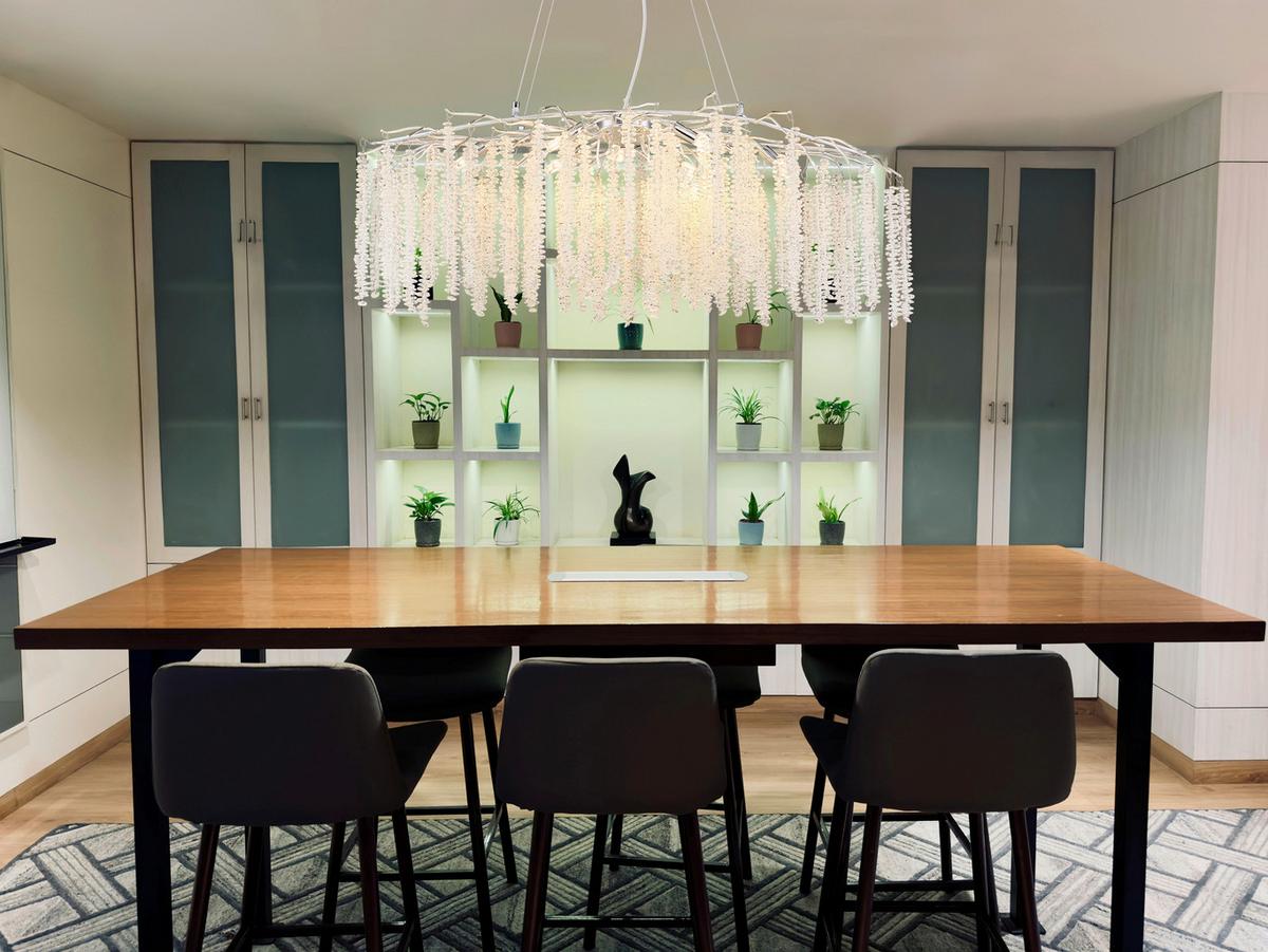 Svjetiljka Viseća Laverne - prozirno/boje kroma, Konvencionalno, metal/plastika (100/40/120cm) - Globo