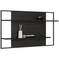 Wandpaneel in Anthrazit - Anthrazit, Modern, Holzwerkstoff (129/75/25cm) - Premium Living