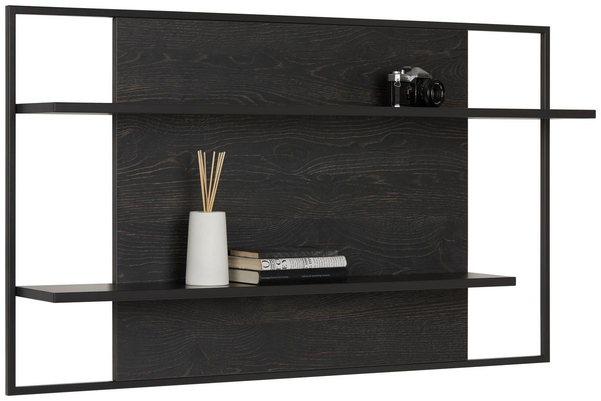 Wandpaneel in Anthrazit - Anthrazit, Modern, Holzwerkstoff (129/75/25cm) - Premium Living