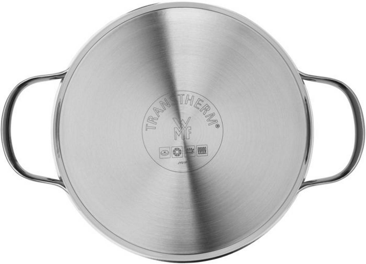 GARNEK DO ZAPIEKANIA 0721206380 WMF - kolor stalowy/przejrzysty, Design, metal/szkło (20cm) - WMF