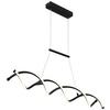 LED-HÄNGLAMPA MIMI - svart, Modern, metall/plast (88/13/120cm) - Mömax